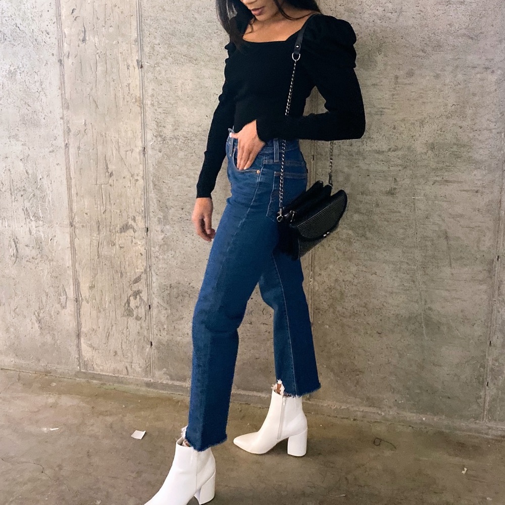 LEVI Wedgie Straight Jeans